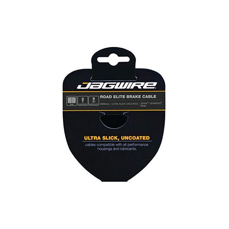 Jagwire Road Brake Cable - Elite Polished Ultra-Slick Stainless -