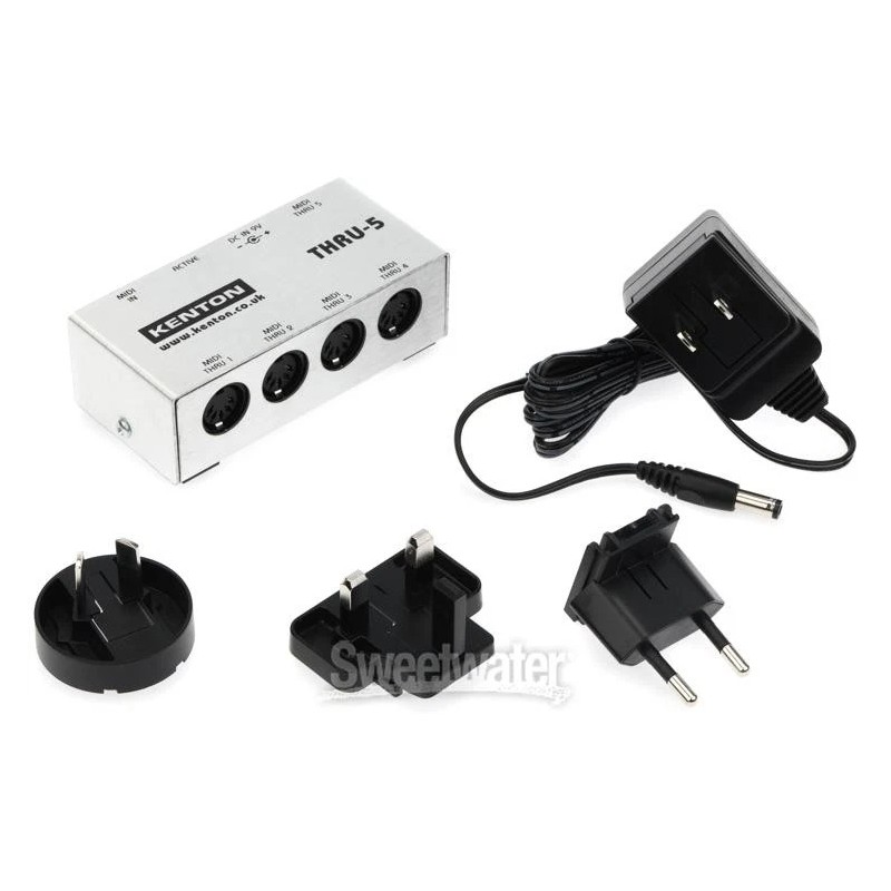 Kenton Thru-5 MIDI Thru Box