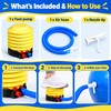 Inflator Pump for Exercise Balls – Compact Manual Air Pump