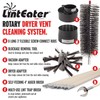 Dryer Vent Duct Cleaning Kit - Gardus RLE24 LintEater Rotary