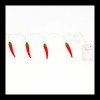 Elegani Chili Pepper String Lights – 10 Warm White LED