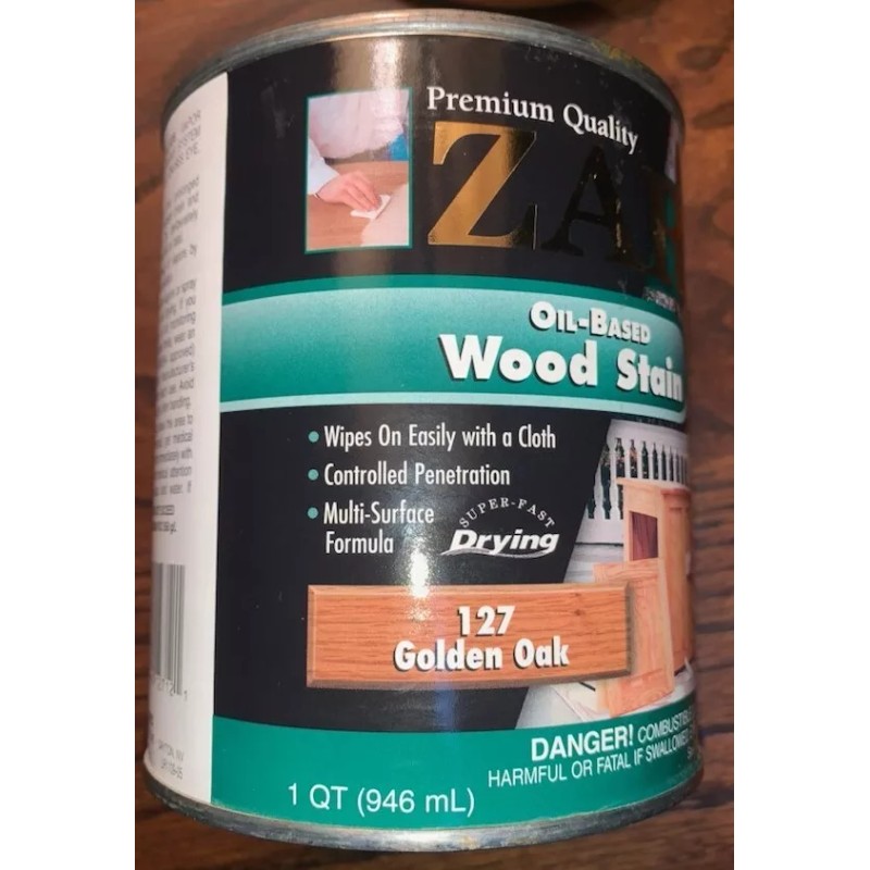 Zar Interior Stain 127 Golden Oak Quart