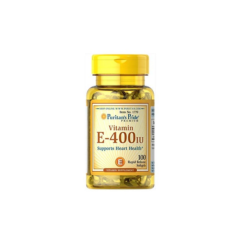 Puritan's Pride Vitamin E 400 IU Softgels, 250 Count