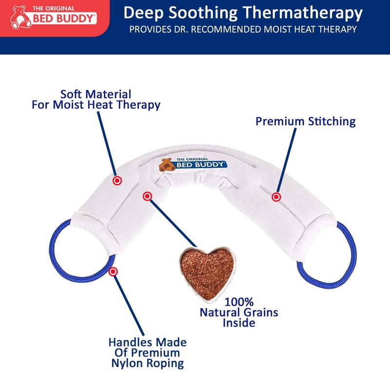 Carex Bed Buddy Heat Pad And Cooling Neck Wrap -