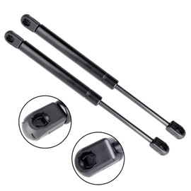 Front Hood Lift Supports & Gas Springs Compatible with Jeep Grand Cherokee 1999-2004 – Direct Replacement Part 4048 – Set of 2 with Screw Driver for Install