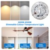 Humpptom Ceiling Fan Light Replacement, Retrofit Light Kit for Ceiling