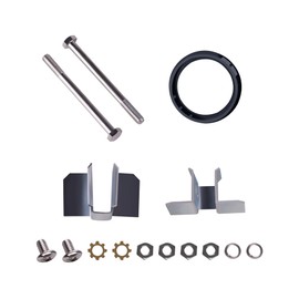 XYgdhqpt Padlock Fastener Kit Compatible with Delta Jobox, Including O-Rings, Clips, Nuts, and Bolts