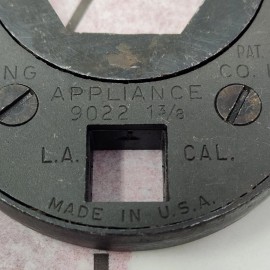 TAC Tubing Appliance 9022 1 3/8” Drive Ratcheting Crowsfoot 1/2” Drive**READ**