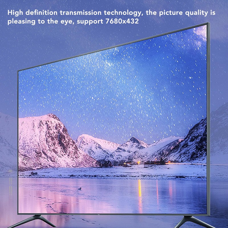 ASHATA Mini DisplayPort Adapter, 8K 60Hz 4K 120Hz, 48Gbps DP