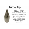Island Anchor - Turbo Tip - 3/4"