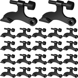 Lyaciomn 20 Pieces Hinge Pin Door Stops Satin Brushed Door Stopper Adjustable Heavy Duty Hinge Door Stopper