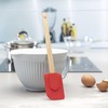 Zeal J212R Spatula with Wooden Handle, Red