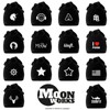 MoonWorks Jersey Beanie Unicorn Anchor Hipster Running Meow Hat Star