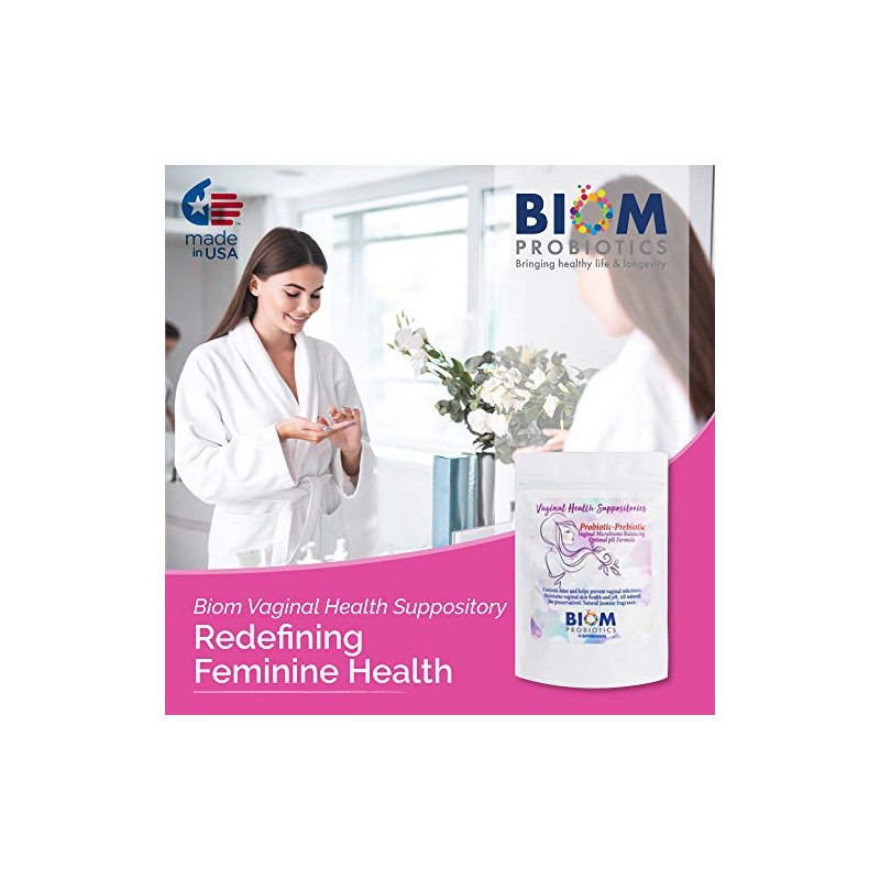 Biom Probiotics- Supositorio Probiótico Biom Régimen de Control de Ph