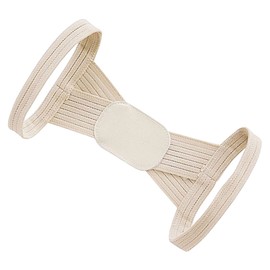 Baluue Posture Back Strap for Men Women Breathable Hunchback Support Belt for Improved Sitting and Standing Posture Skin Color