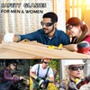 OXG 12 Pairs Grey Safety Glasses for Men and Women,