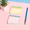 1-Count Knock Knock Just Sayin' Sticky Note (Pastel Version, 3