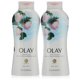 OLAY BODY WASH COOLING WHT STRW 22OZ