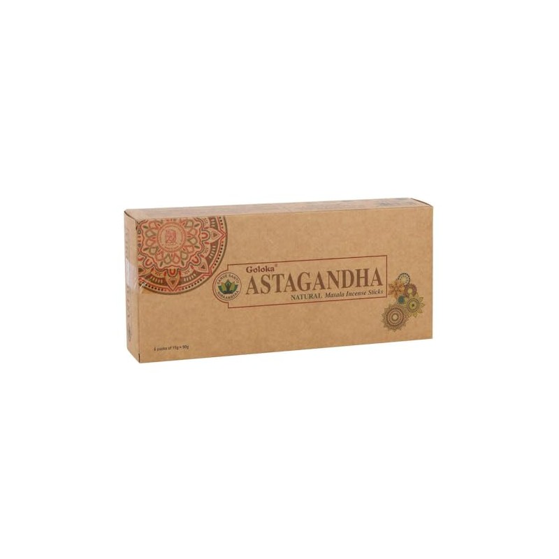 Goloka Wierook Organica Astagandha (Pack of 6)
