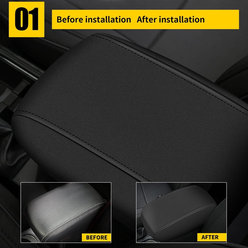 AOMSAZTO Elastic Cloth Armrest for 2013-2018 Subaru Forester