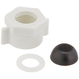 Plumb Pak PP835-49 Ballcock Coupling Nut With Cone Washer, 5/8 in, Plastic