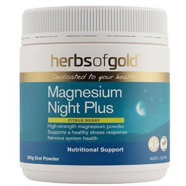 Herbs of Gold Magnesium Night Plus 300g