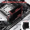 Thermalright HR-09 2280 PRO Black 2280 SSD heatsink, Double-Sided Heat