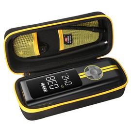 FBLFOBELI Hard EVA Protective Case Compatible with Fanttik X8 APEX / X8 APEX EV Tire Inflator, Air Tube, Charger Adapter and Cable (Carrying Case Only)
