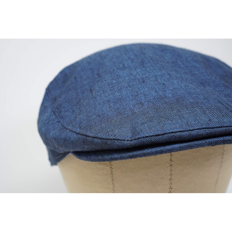 Borges & Scott The Sammy – Irish Linen Flat Cap