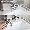 Tecmolog Faucet Valve Splitter Brass Sink Valve Diverter for Kitchen