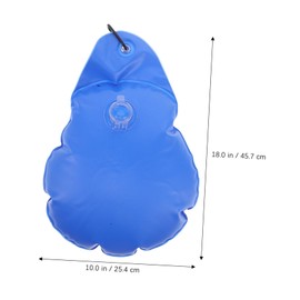 Totority 8pcs Swimming Pool Cover Hanging Bag Pool Cover Hanging Bags Swimming Pool Pipe Holders Accessories for Outdoor Pool Cover Holder Pool Wall Water Bags PVC