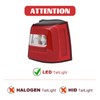 PIAOYUE- For 2013 2014 2015 Kia Sorento Outer Tail Light