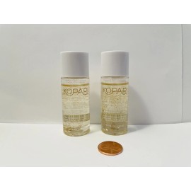 2 Kopari GOLDEN AURA BODY OIL WITH 24K GOLD & HYALURONIC ACID 0.7oz 20mL Travel