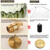 Shenmoyl Plug in Wall Sconce, Green Tulip Glass Lampshade Wall