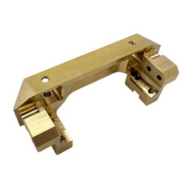 ZRRC Upgrade Brass Servo Mount Bracket Stand for TRX4 TRX-4 1/10 RC Crawler Car Servo Accessories