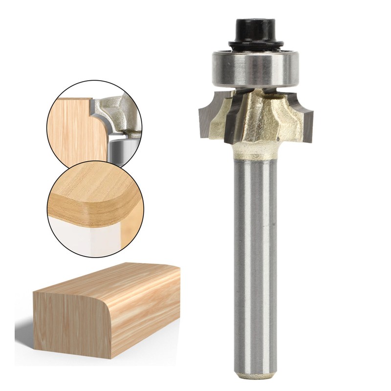 Round Over Router Bit 1/4 Shank R2.5 4 Flute Tungsten
