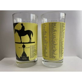 The 2024 Preakness 149 Black Eyed Susan Collectors Glass.