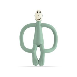 Matchstick Monkey Juguete Mordedera, Menta, Paquete De 1 Count