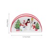 DOITOOL Christmas Napkin Holder Ceramic Christmas Tissue Dispenser Holiday Napkin