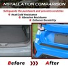 CZCJGD Rear Bumper Cover Protector Trim Compatible with Subaru Crosstrek