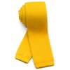 WANDM 5.5 cm Width Knit Tie, Narrow Tie, Necktie, Washable,