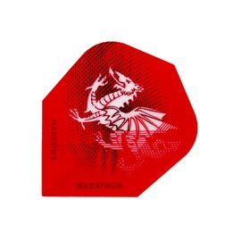 Harrows Darts Flights (15 Flights Total) I 100 Micron Dart Flights I Premium Extra Strong Made in UK I Professional (Wales)