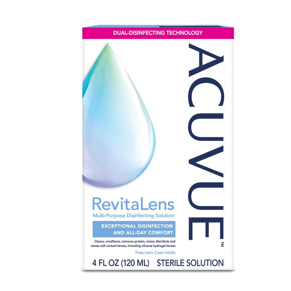 ACUVUE? RevitaLens Multi-Purpose Disinfecting Solution, 4 oz. (Pack of 2)