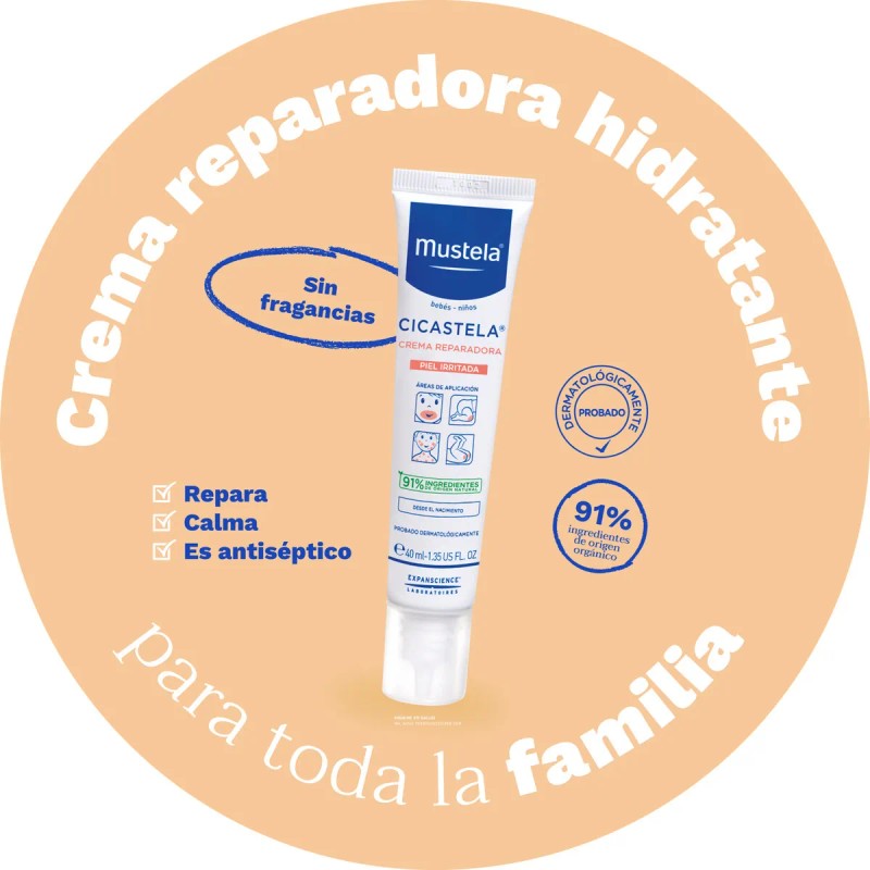 Mustela Cicastela Crema Reparadora 40ml