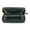Golden Head Venezia Zipped Billfold Coin Wallet Green, Green, Modern