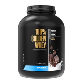 Maxler 100% Golden Whey - 22g of Protein per Serving - Rich Chocolate Protein 5 lb