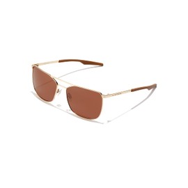 HAWKERS SENSE Sunglasses for Men and Women, Brown Polarised · Gold