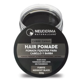 Pomada Para Cabello Cubre Canas Base Agua Fijación Fuerte