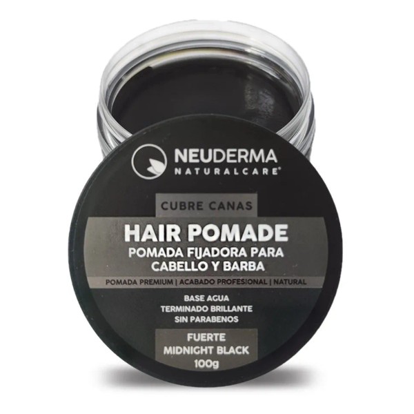 Pomada Para Cabello Cubre Canas Base Agua Fijación Fuerte