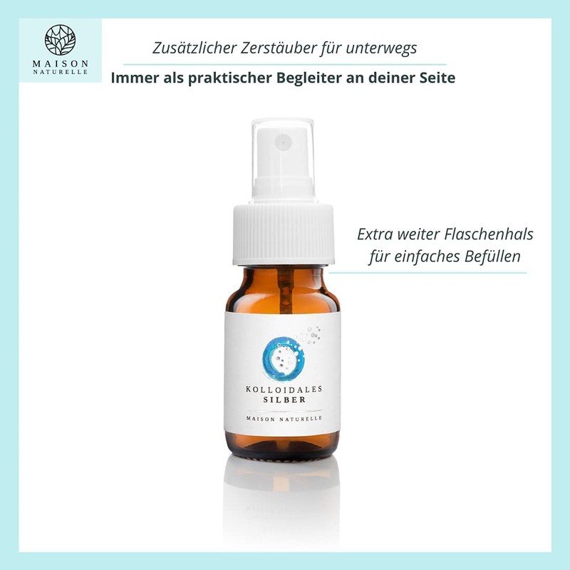 Colloidal silver, silver water 40/25 ppm 250/500 ml 250 ml